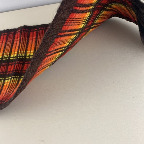 Vintage Swedish wool woolen handmade table runner - Picture 7 of 9